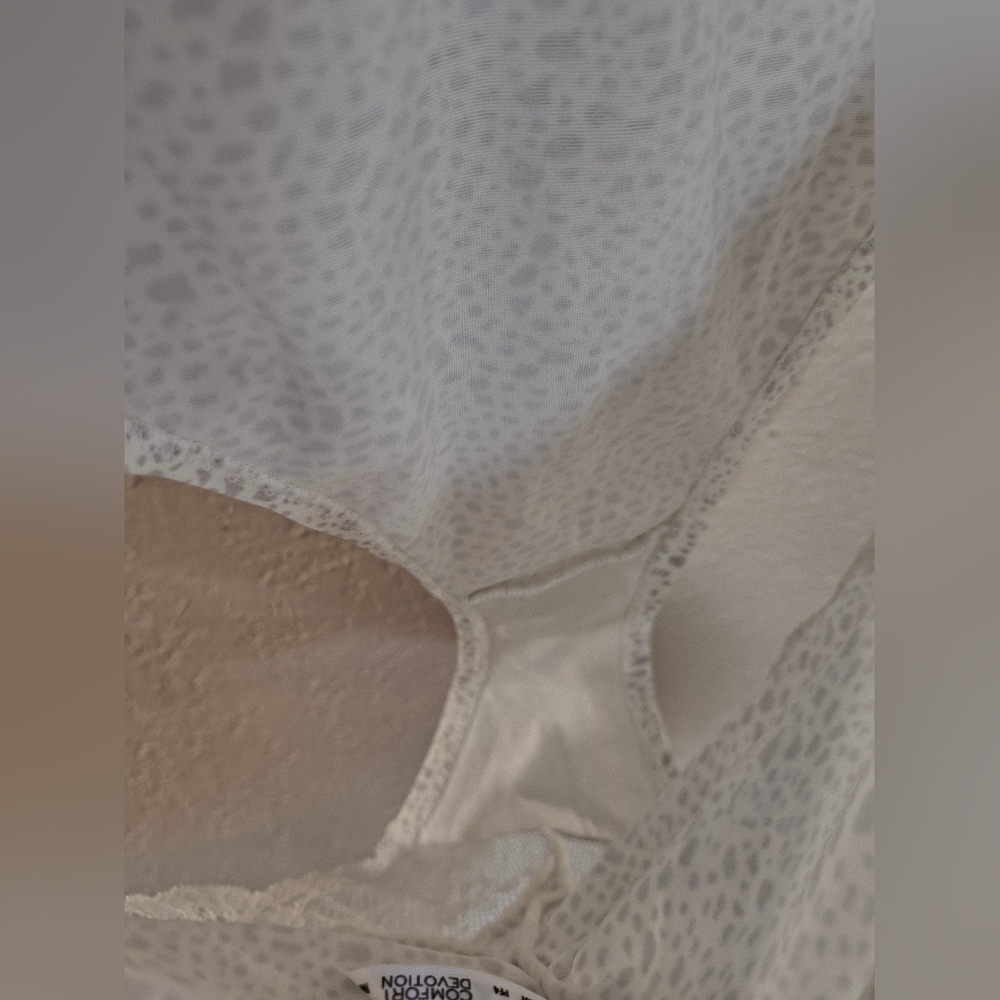 Maidenform Sz XL (8) Women's Comfort Devotion Lace Trim Panties - White - Picture 8 of 9